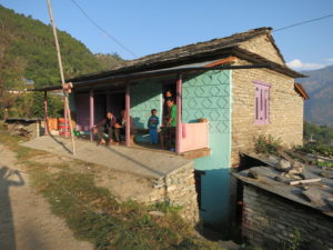 Nepal family house